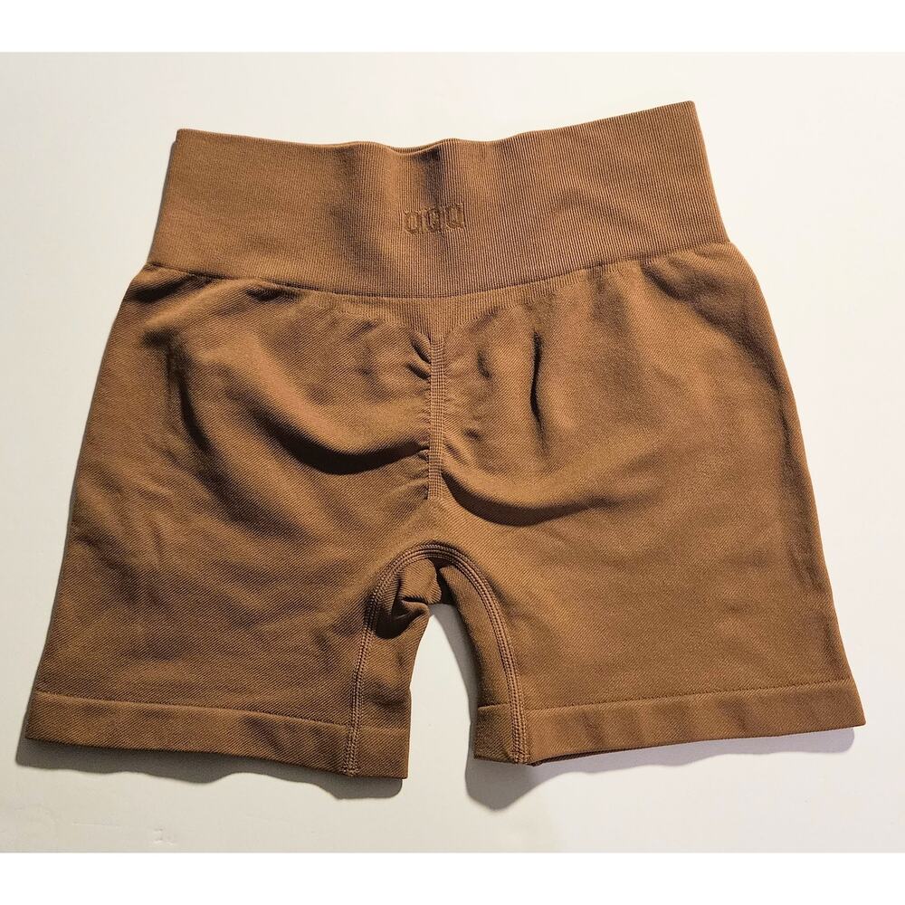 Oqq Booty Scrunch Work Out Shorts Stretch Tummy Compression, Size M - Picture 2 of 6